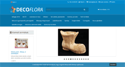 Desktop Screenshot of decoflora.hu